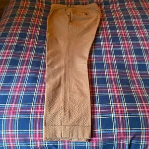 Spier & Mackay high rise seersucker trousers